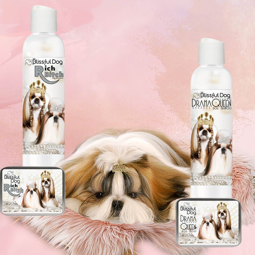 Shih Tzu Rich Bitch & Drama Queen Shampoo - The Snag Bin