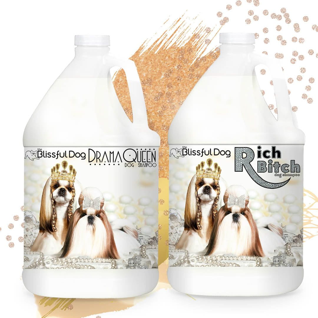 Shih Tzu Rich Bitch & Drama Queen Shampoo - The Snag Bin