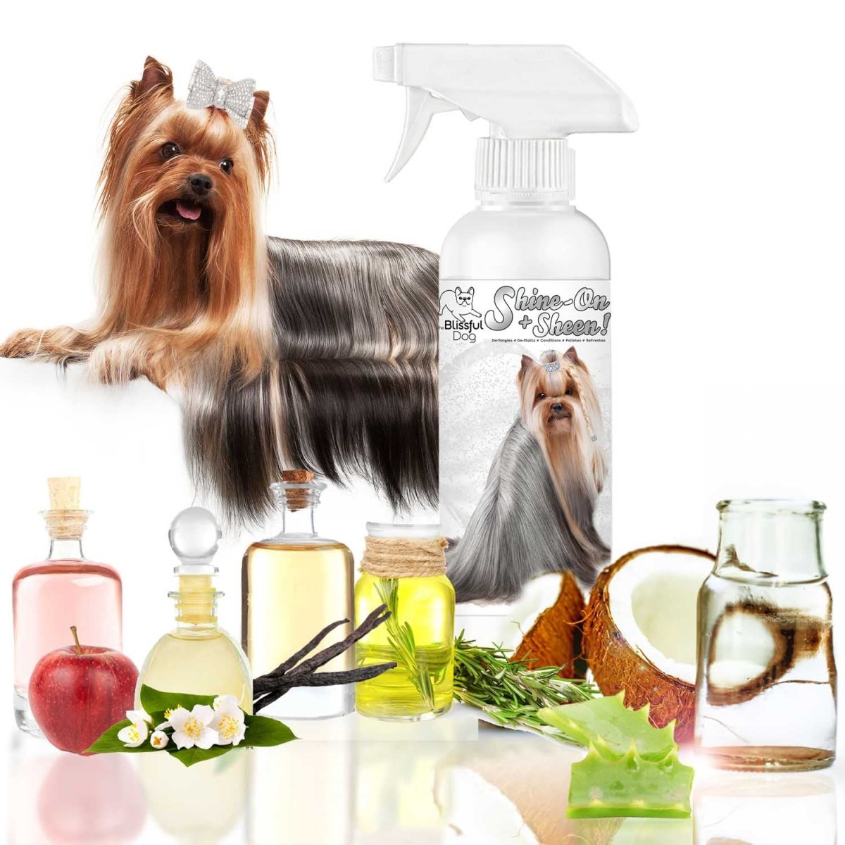 Shine - On+Sheen Dog De - Tangling Coat Spray - The Snag Bin