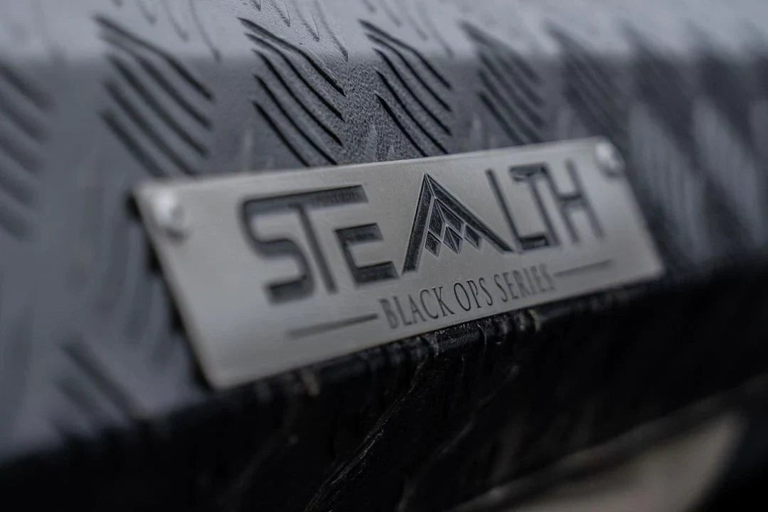Stealth Hardshell Rooftop Tent β Aluminum β 3 Person β Black β Low - Profile Overland Tent - The Snag Bin