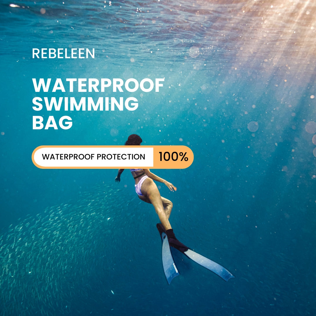 Waterproof Phone Dry Bag Pouch, for Swimming, Diving, Kayaking, Snorkeling, Festivals| Keep Phone Safe from Water & Sand | Summer Essential swimming_bags_for_swimmers_waterproof