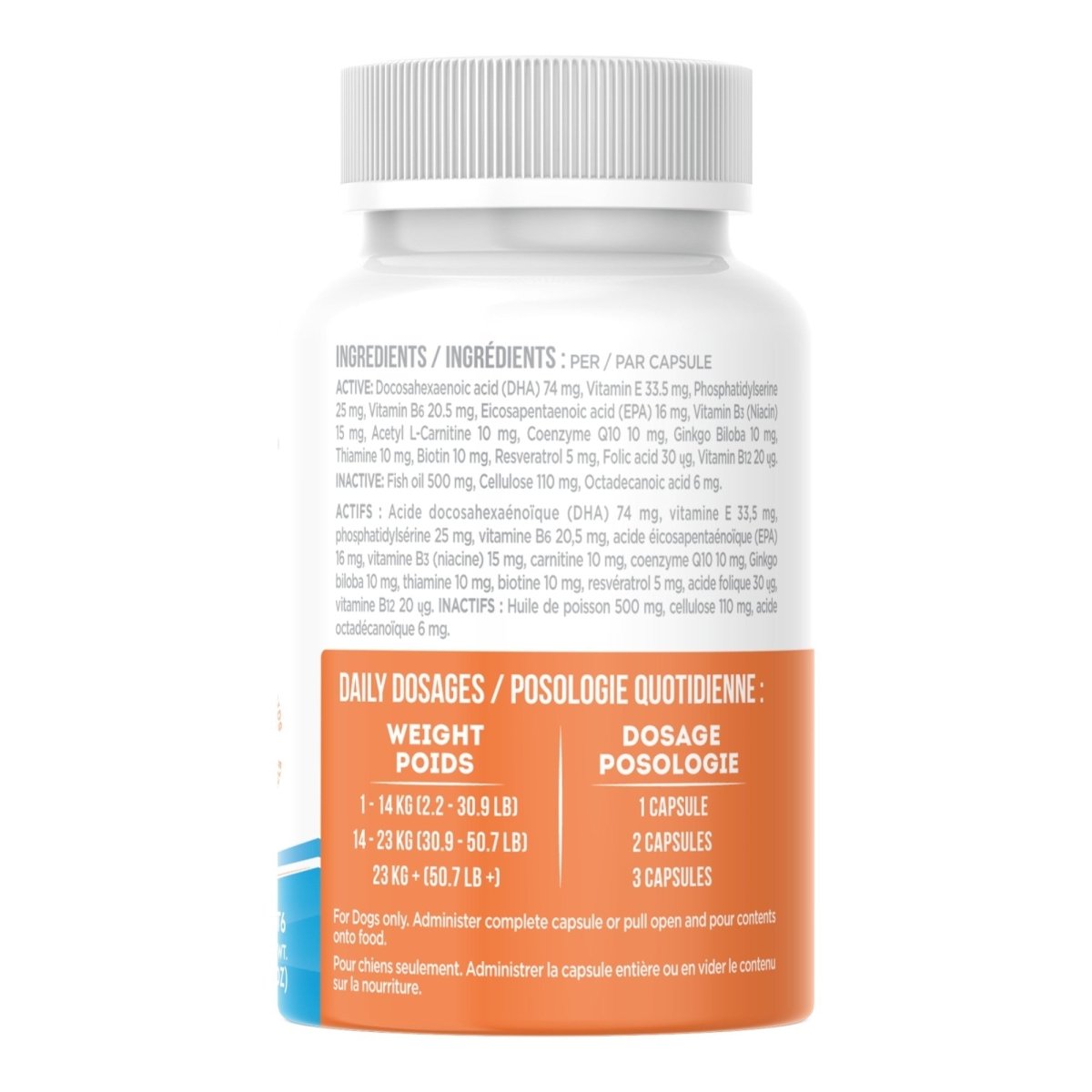 UBAVET Cognadin Memory & Brain Support for Senior Dogs – (90 ct) - The Snag Bin