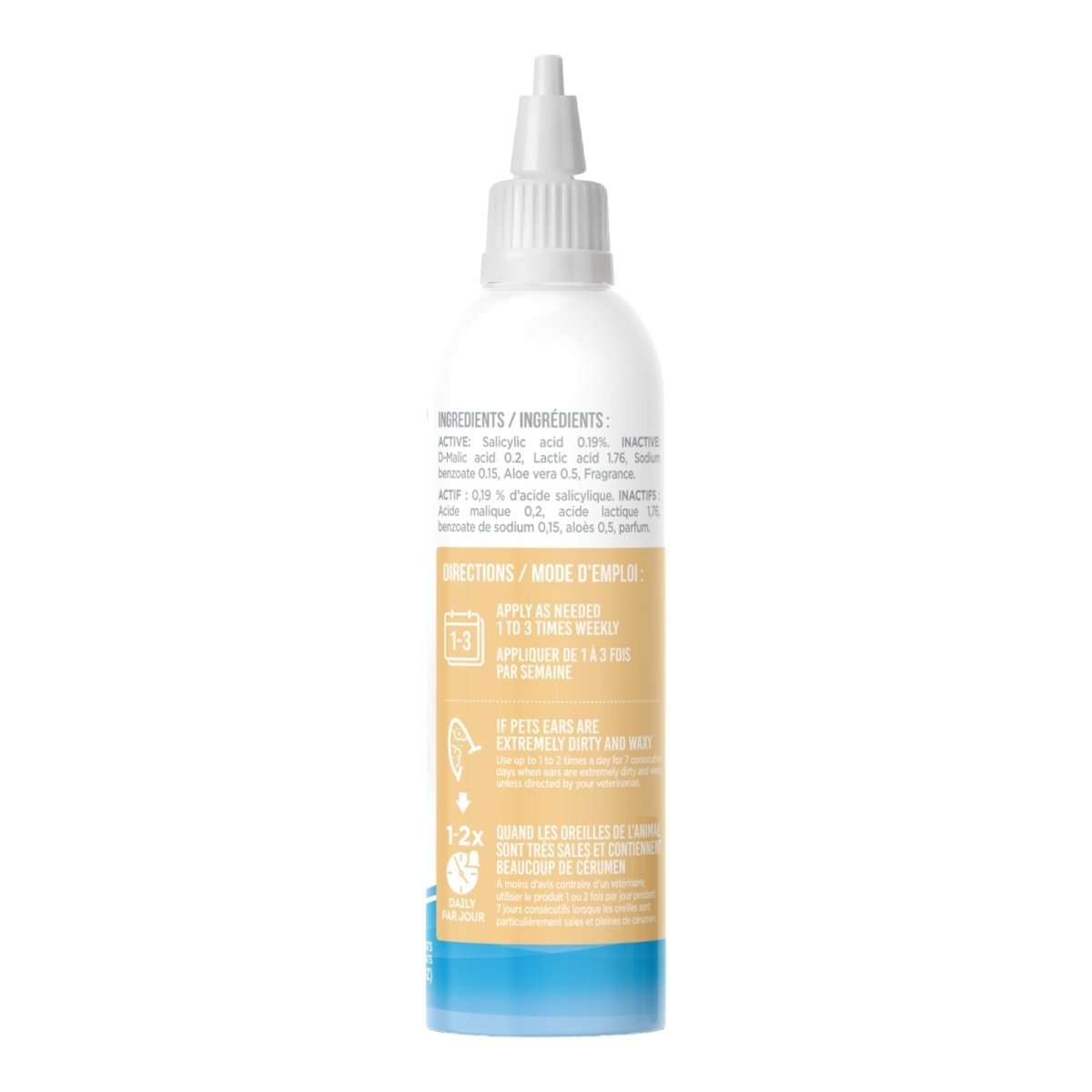 UBAVET Ubasan Ear Cleansing Solution for Dogs & Cats – (4 fl oz / 120ml) - The Snag Bin