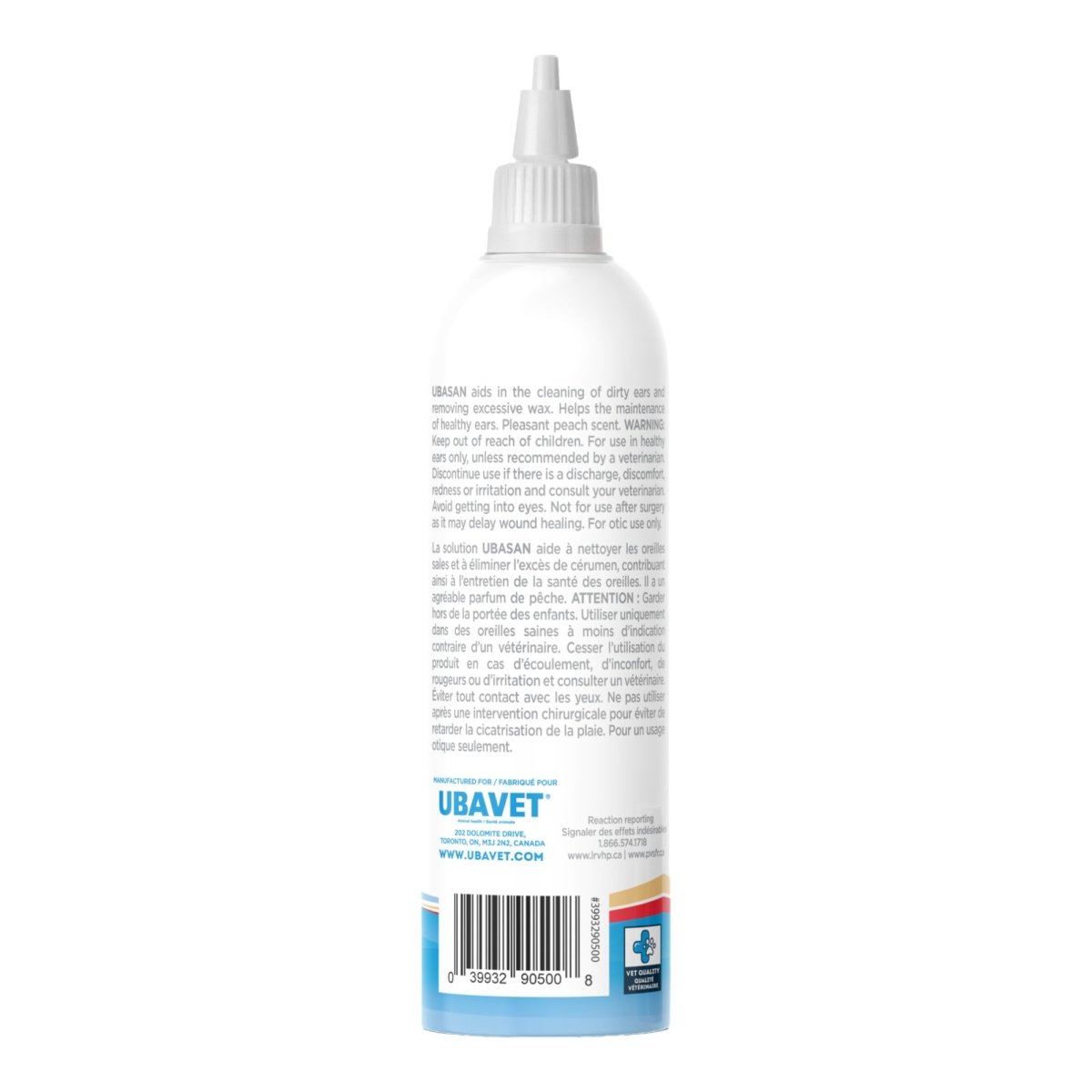UBAVET Ubasan Ear Cleansing Solution for Dogs & Cats – (4 fl oz / 120ml) - The Snag Bin