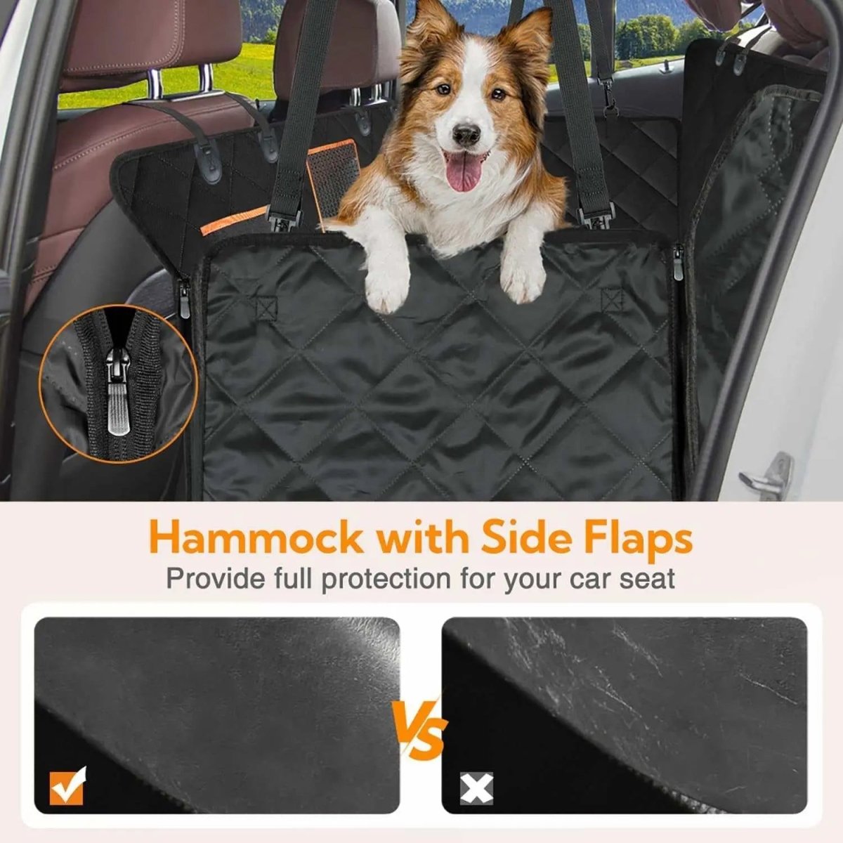 Waterproof Dog Cover for Back seat - The Snag Bin