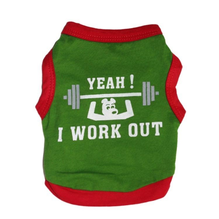 Weight Lifting Small Pet Vest - The Snag Bin
