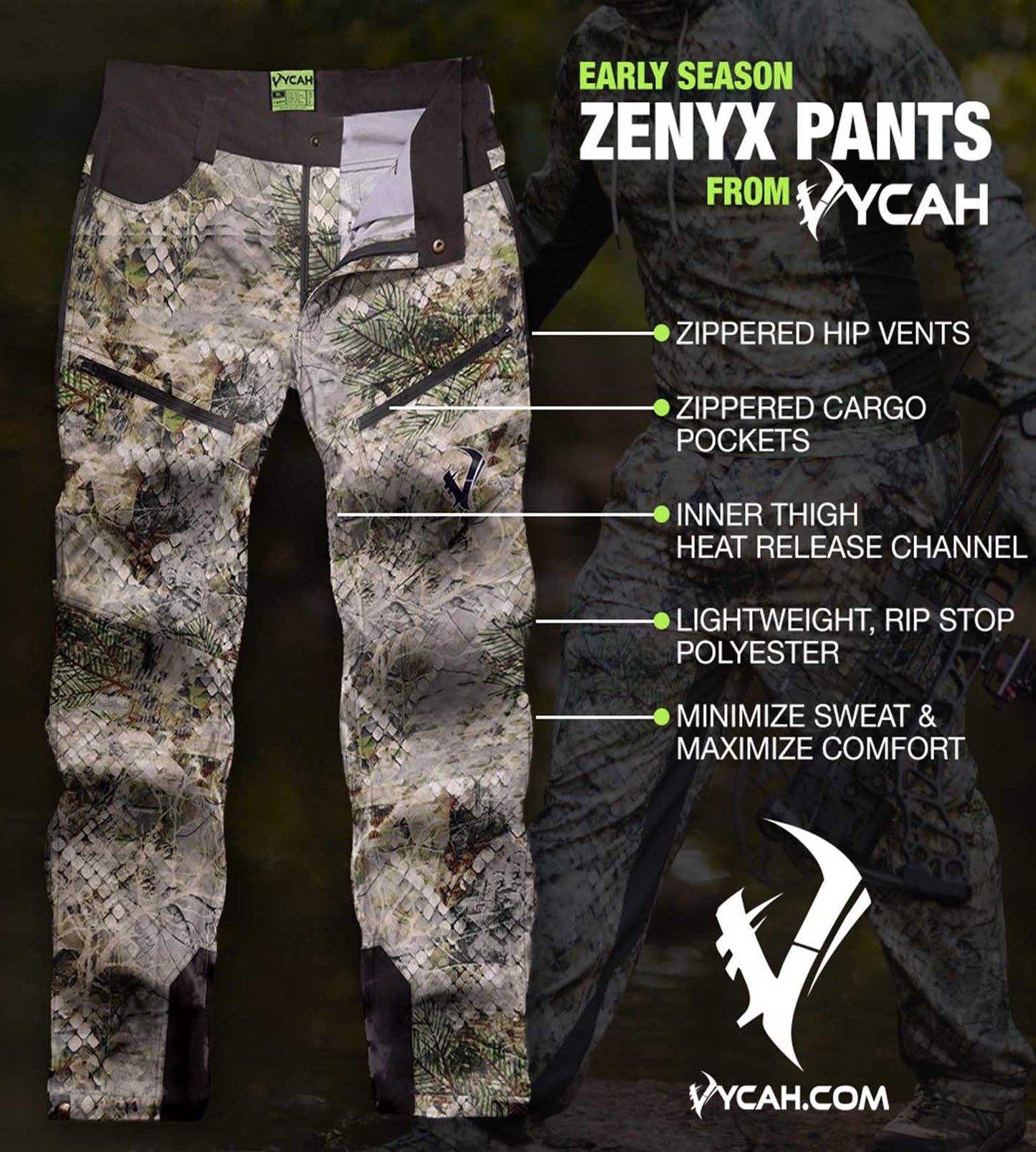 Vycah Zenyx Pant - Fall Vycah Pants The Snag Bin