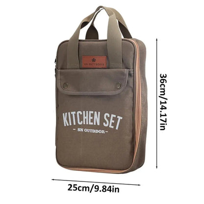 Camping Kitchen Set 8pcs Camping Outdoor Cookware Kit Stainless Steel Camping Tool Travel Set And Utensil Organizer Storage bag V.I.P Digital Presence  47.06 The Snag Bin