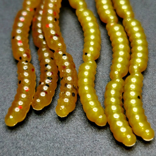 0.5" Inch Maggot Larvae "The Apple Maggot" - The Snag Bin