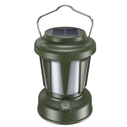 Outdoor solar rechargeable camping light, multifunctional LED strong light charging camping atmosphere tent light V.I.P Digital Presence  22.34 The Snag Bin