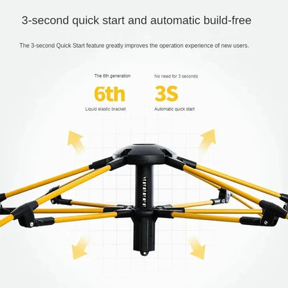Outdoor Tent For Camping 2 Person Convenient and breathable Fully Automatic Quick Opening Emergency Tent V.I.P Digital Presence   The Snag Bin