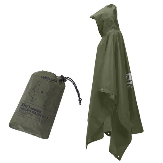 3 - in - 1 Waterproof Rain Poncho for Outdoor Use: Motorcycle, Camping, Hiking & Travel V.I.P Digital Presence  29.82 The Snag Bin