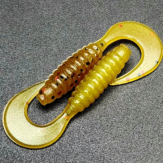 1" Micro Curl Tail Grub "The Tennessee Twister" - The Snag Bin