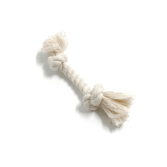 100% Organic Cotton Rope Dog Toy - 5 Sizes - The Snag Bin