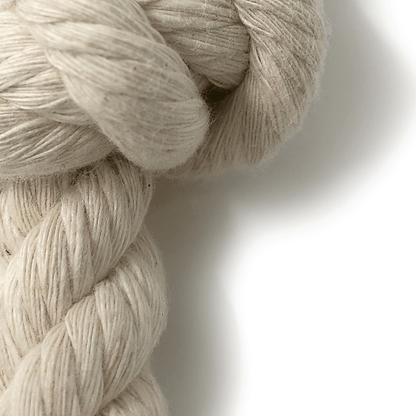 100% Organic Cotton Rope Dog Toy - 5 Sizes - The Snag Bin