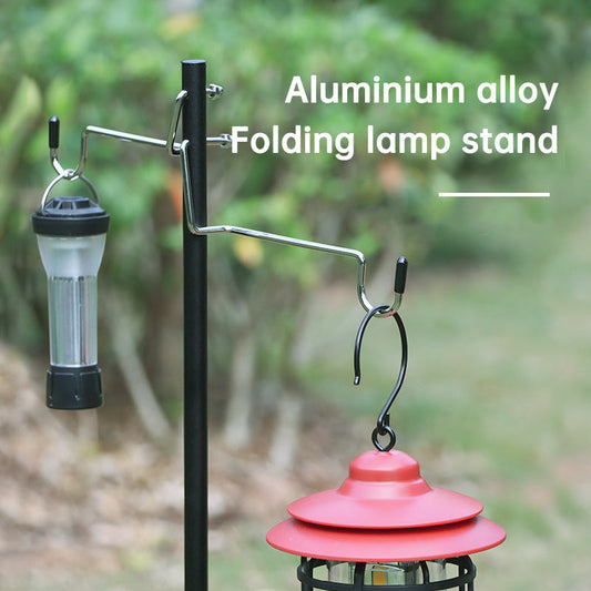 Outdoor Lightweight Aluminum Alloy Portable Camping Lamp Holder Lantern Stand with Storage Bag V.I.P Digital Presence   The Snag Bin