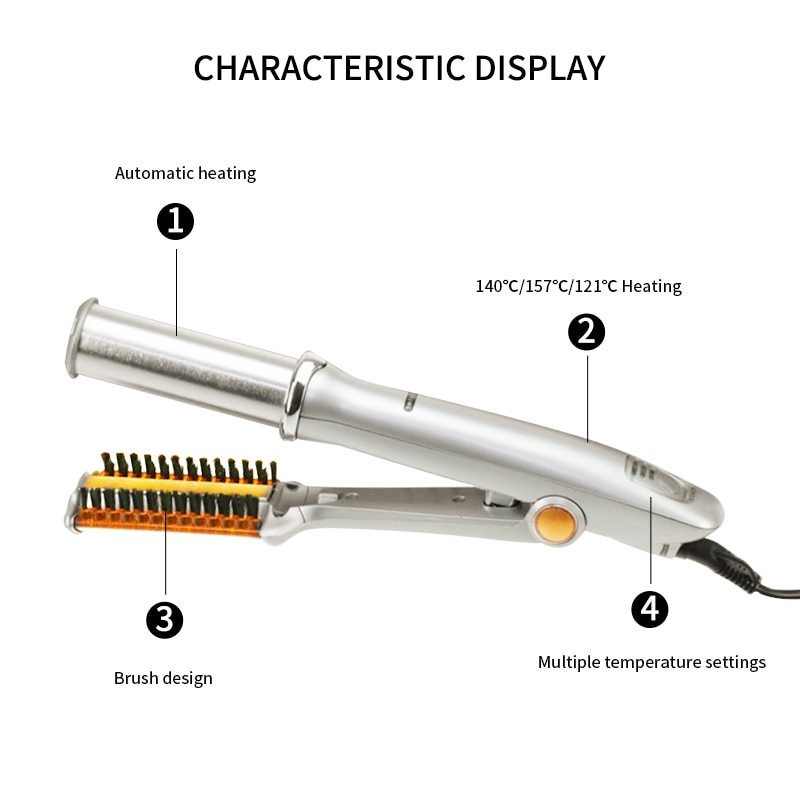 2-WAY ROTATING CURLING IRON 1114367029277