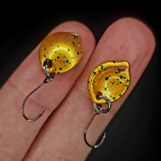 1/16oz Half Inch Mini Spoon "The Dew Drop" - The Snag Bin