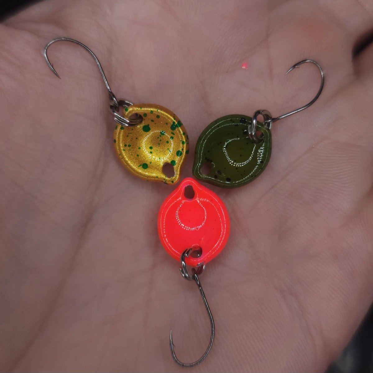 1/16oz Half Inch Mini Spoon "The Dew Drop" - The Snag Bin