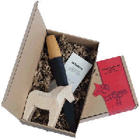 Mora Carving Knife Kit with Dala Horse Block #14041 Ragweed Forge