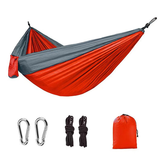 Light double nylon camping hammock with straps. Great for trips, beach, yard & garden. V.I.P Digital Presence  26.82 The Snag Bin