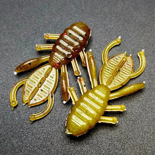 1.3" Micro Creature Bait "The Anaconda Beaver" - The Snag Bin