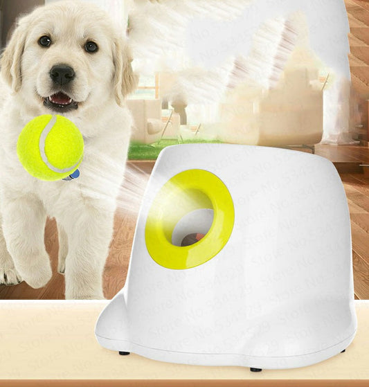 Dog Pet Automatic Interactive Ball Launcher 1342282380935