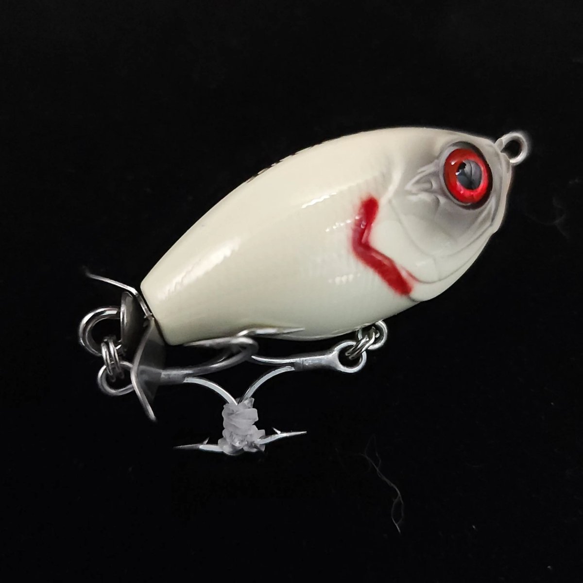 1.4" Floating Micro Prop Bait "Hillbilly Plop" - The Snag Bin
