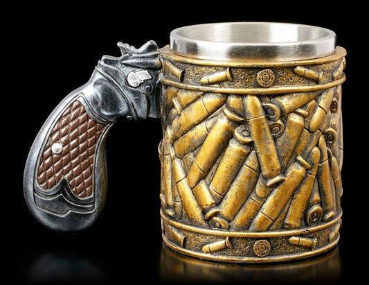 Bullet Stainless Steel Cup Personalized Pistol Style Beer Cup 1618303350203_905d8c47-2d96-470e-a8ae-40c6d30b87f4