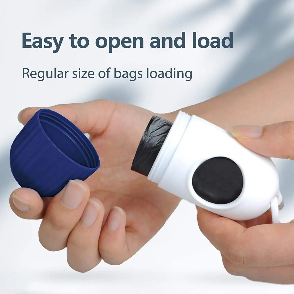 16ft Retractable Dog Leash with Dispenser and Poop Bags - The Snag Bin