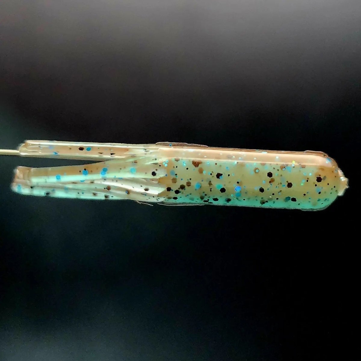 1.8" Micro Hollow Tube "The Whisker - Doodle Dangleworm" - The Snag Bin