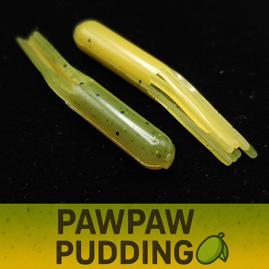 1.8" Micro Hollow Tube "The Whisker - Doodle Dangleworm" - The Snag Bin