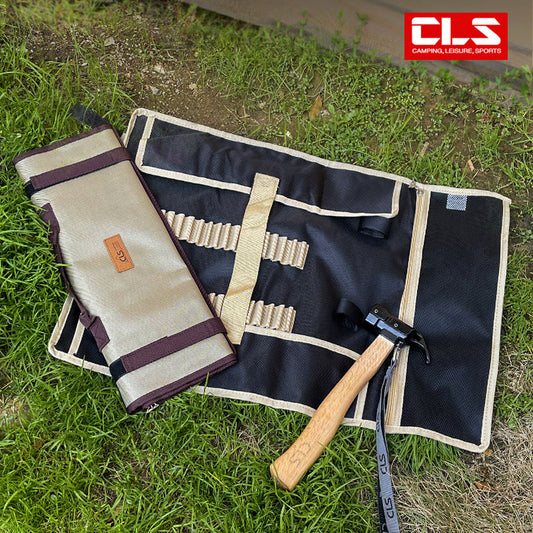 Outdoor Camping Nail Bag Simple Tool Bag Camp Nail Bag Storage Bag Tent Nail Hammer Portable Storage Bag Large V.I.P Digital Presence   The Snag Bin