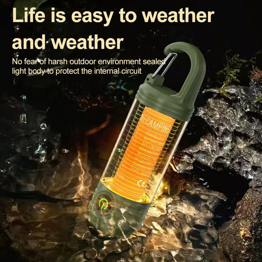 Multi functional outdoor camping light, portable strong light flashlight, rechargeable mini retro camping atmosphere light V.I.P Digital Presence   The Snag Bin
