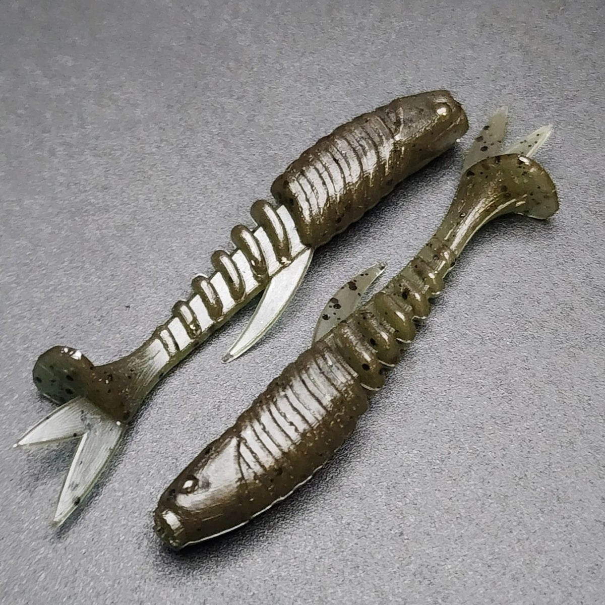 2" Inch Micro Swimbait "Tennessee Creek Shark" - The Snag Bin