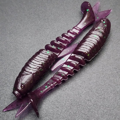 2" Inch Micro Swimbait "Tennessee Creek Shark" - The Snag Bin