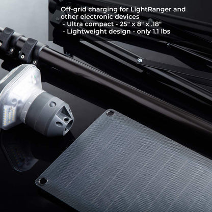 20 Watt Portable Solar Panel w/ LightRanger Receiver - The Snag Bin