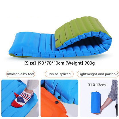 Ultralight Camping Sleeping Pad: Thicken, Self-Inflating with Built-in Pump (Outdoor/Travel) V.I.P Digital Presence  51.22 The Snag Bin