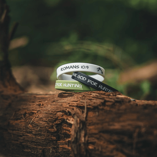 (3 Pack) Thank God For Hunting Bracelet - The Snag Bin