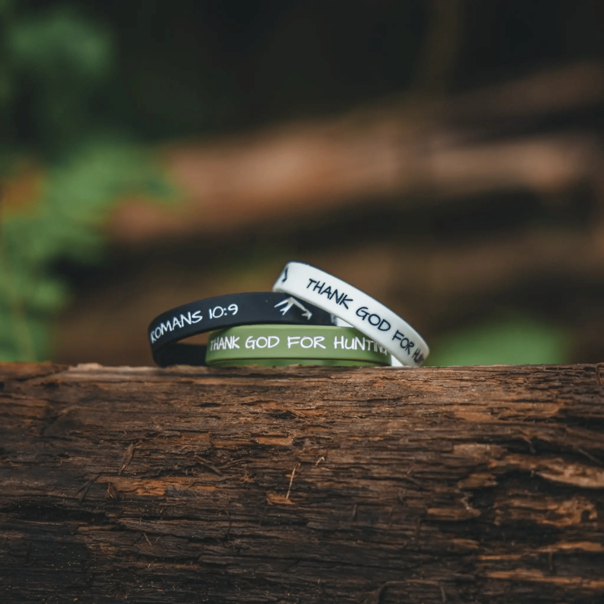 (3 Pack) Thank God For Hunting Bracelet - The Snag Bin