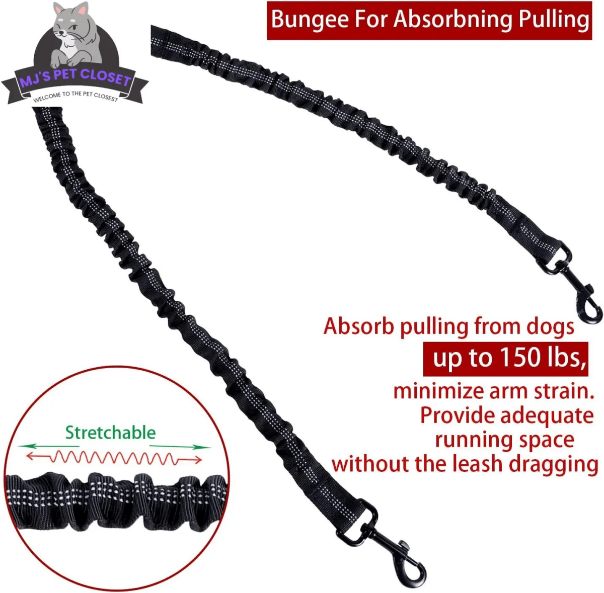 360° Swivel Double Dog Leash - No Tangles - The Snag Bin