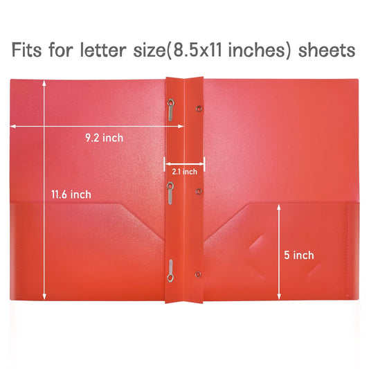 Plastic Folders with Pockets and Prongs,Plastic School Supplies Folders,Assorted Colors,Letter Size, 12 Pack – Free Shipping 3a36a063bee26f9dd40e839e81008729