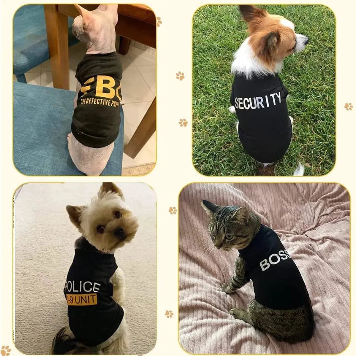 4 Packs Dog Shirts for Small Dogs - The Snag Bin