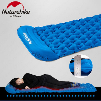 Naturehike Outdoor Camping Mat Inflatable Bag Inflatable Tent Sleeping Pad Ultralight Portable Picnic Air Mat Camping Picnic Pad V.I.P Digital Presence   The Snag Bin