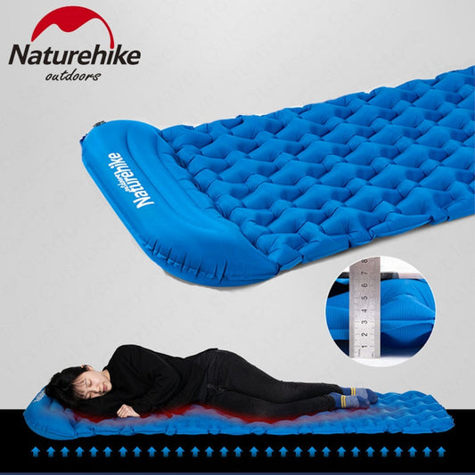 Naturehike Outdoor Camping Mat Inflatable Bag Inflatable Tent Sleeping Pad Ultralight Portable Picnic Air Mat Camping Picnic Pad V.I.P Digital Presence   The Snag Bin