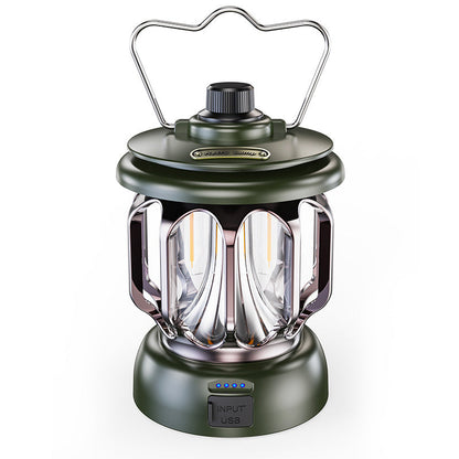 Led retro outdoor camping lamp white long battery life rechargeable tent camping lamp V.I.P Digital Presence  31.76 The Snag Bin