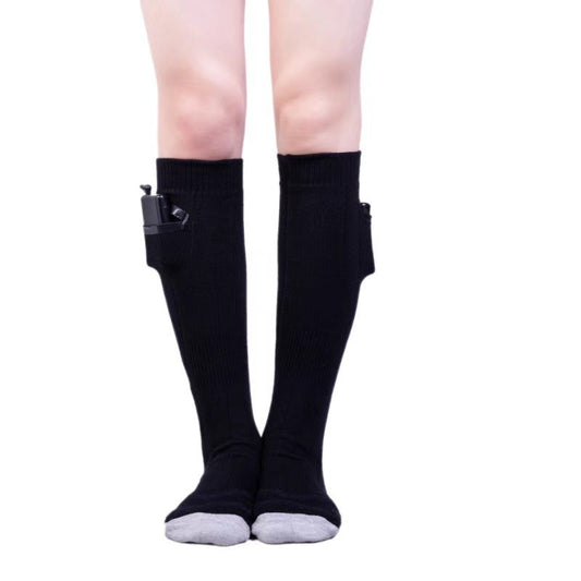 Hot socks for winter warmth, electric socks with USB charging, long tube, cold resistant socks for men and women, warm feet for winter heating V.I.P Digital Presence   The Snag Bin