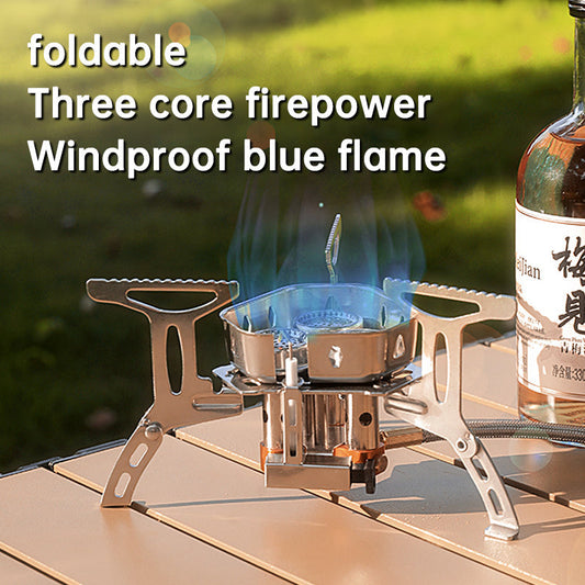 Design Camping Gas Stove Delicate Appearance Outdoor Hiking Portable Gas Stov V.I.P Digital Presence   The Snag Bin