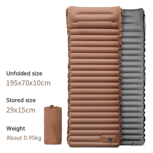 Ultralight Camping Sleeping Pad: Thicken, Self-Inflating with Built-in Pump (Outdoor/Travel) V.I.P Digital Presence  51.22 The Snag Bin