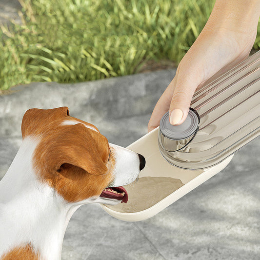 2 In 1 Pet Water Cup Segment Design Green Dog Walking Portable Drinking Cup Dog Feeding Supplies Pet Supplies Dog Walking Water Feeder Pets Products 5d61cff3-904d-4123-bbf2-7e482271611a